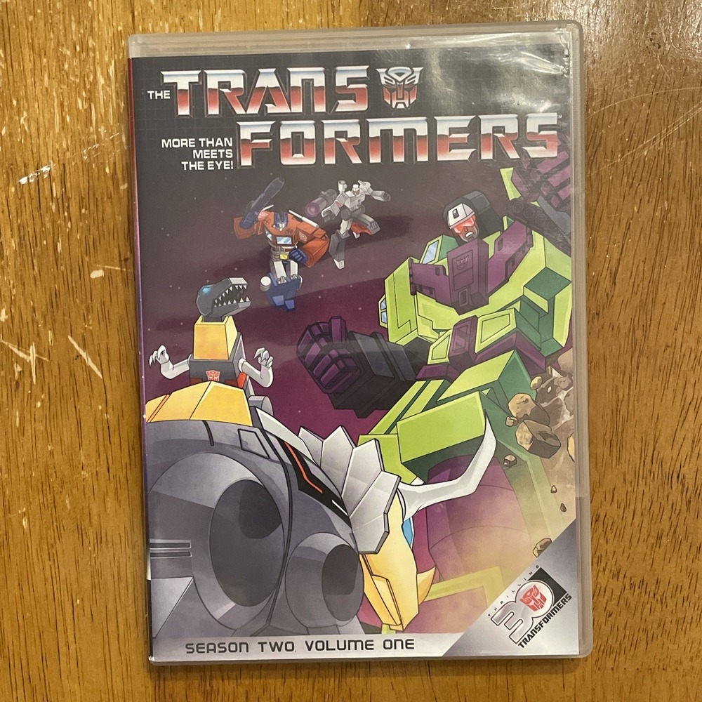 THE TRANSFORMERS: MORE THAN MEETS THE EYE Season 2 Vol. 1 4-Disc DVD Set